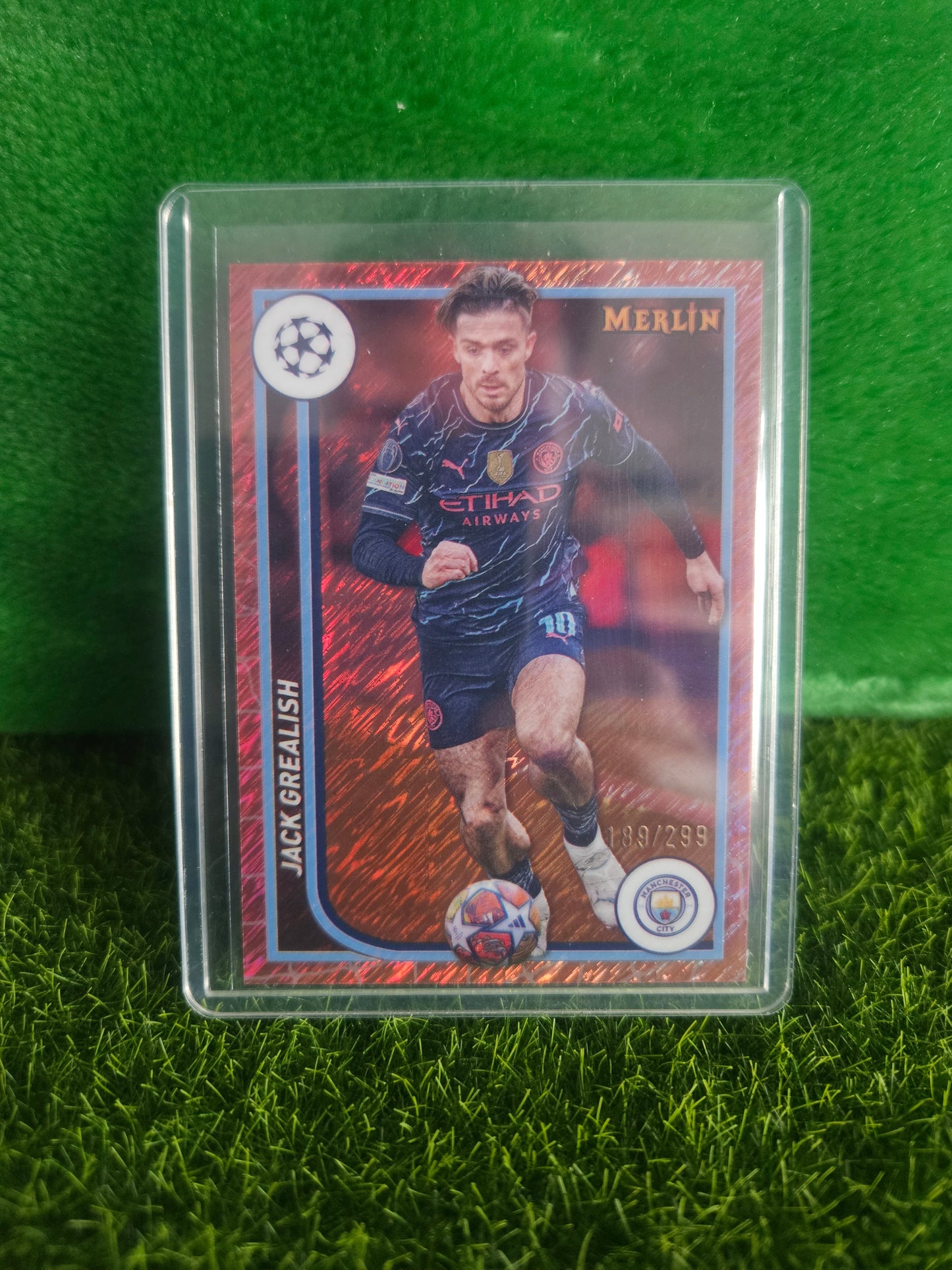 Jack Grealish /299 - Topps Merlín 2024