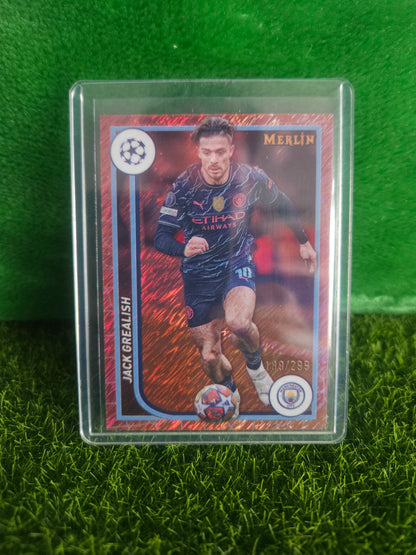 Jack Grealish /299 - Topps Merlín 2024