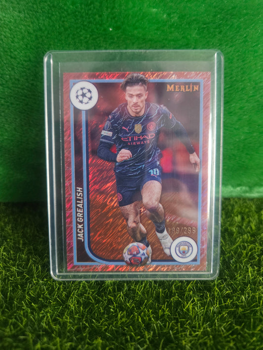Jack Grealish /299 - Topps Merlín 2024