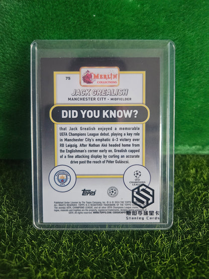 Jack Grealish /299 - Topps Merlín 2024