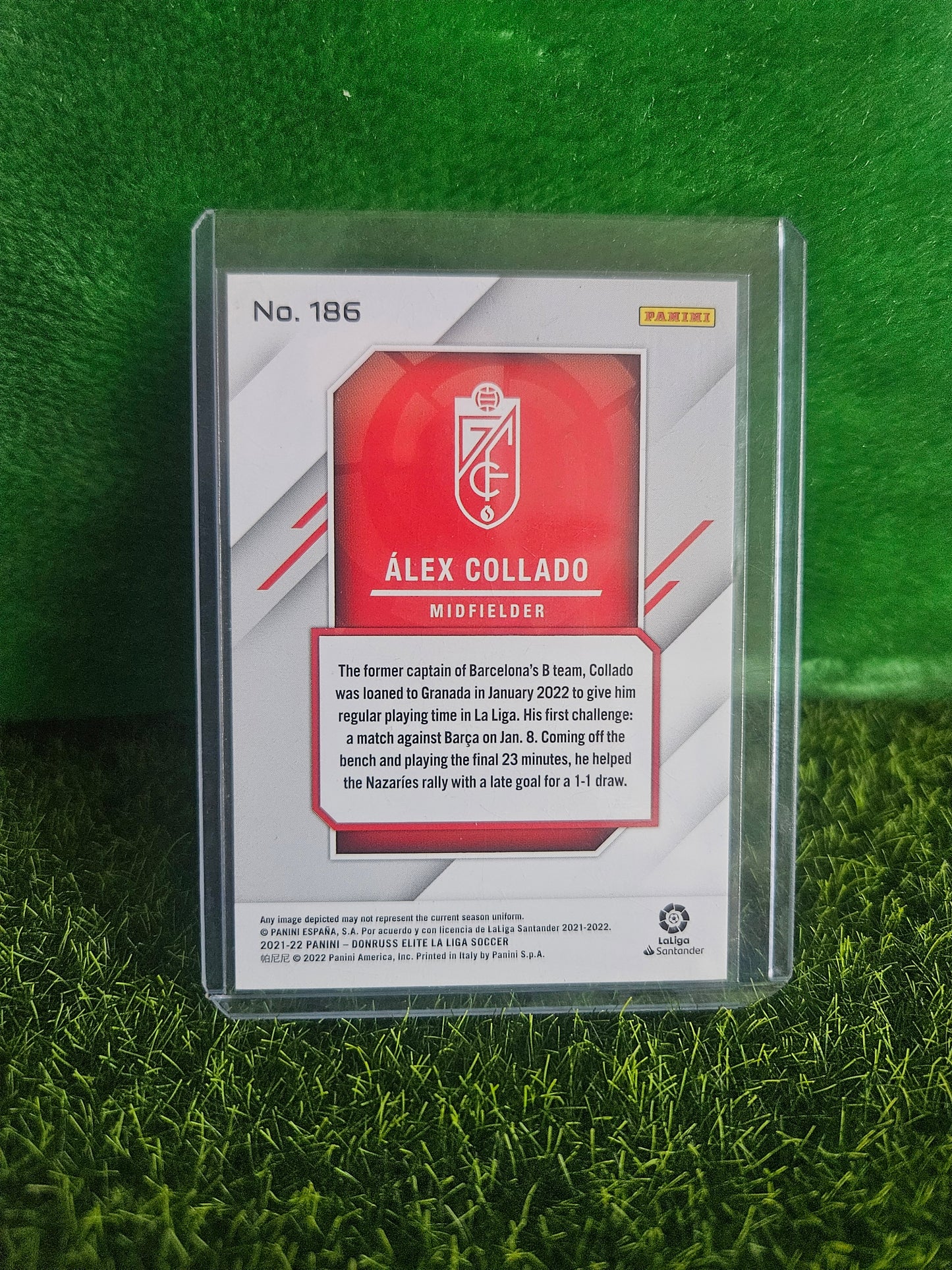 Álex Collado (RC) /49 - Donruss Elite LaLiga 21/22