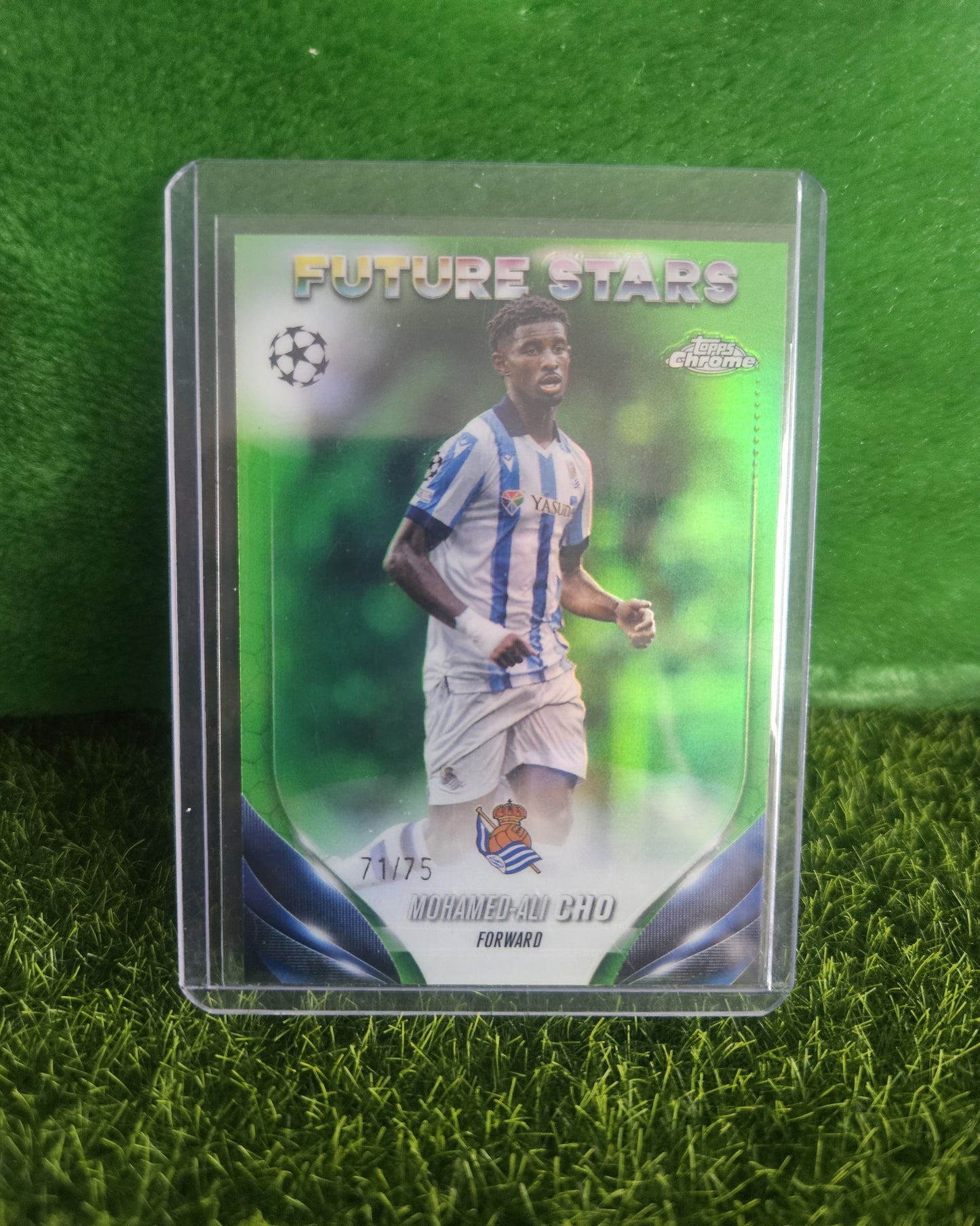 Mohamed-Ali Cho /75 - Future Stars - Topps Chrome 2024
