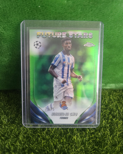 Mohamed-Ali Cho /75 - Future Stars - Topps Chrome 2024