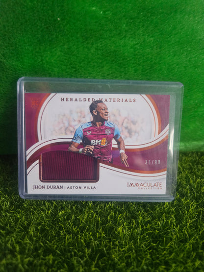 Jhon Durán (RC) /99 - Parche - Immaculate 23/24