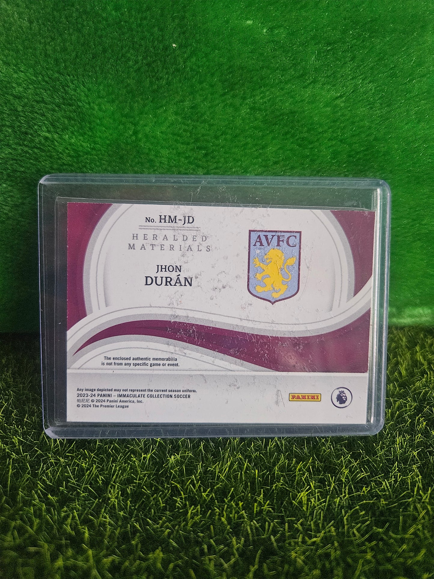 Jhon Durán (RC) /99 - Parche - Immaculate 23/24