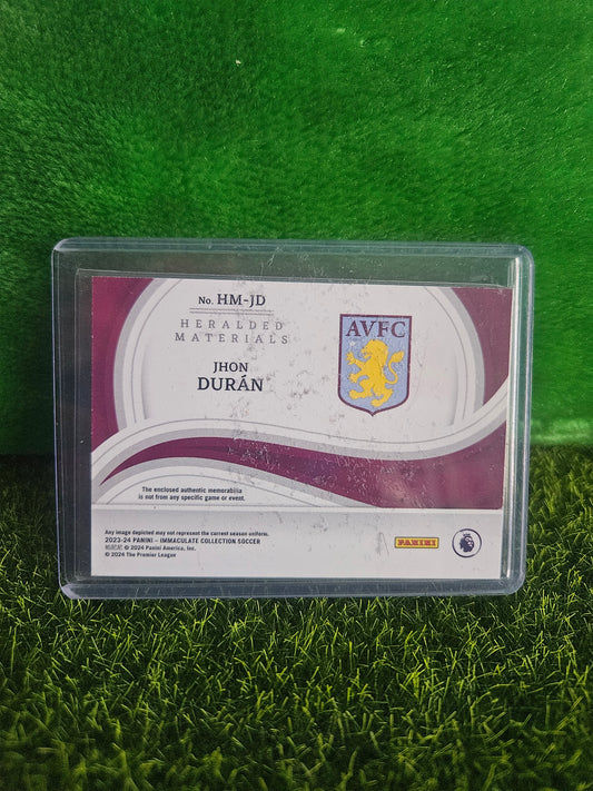 Jhon Durán (RC) /99 - Parche - Immaculate 23/24