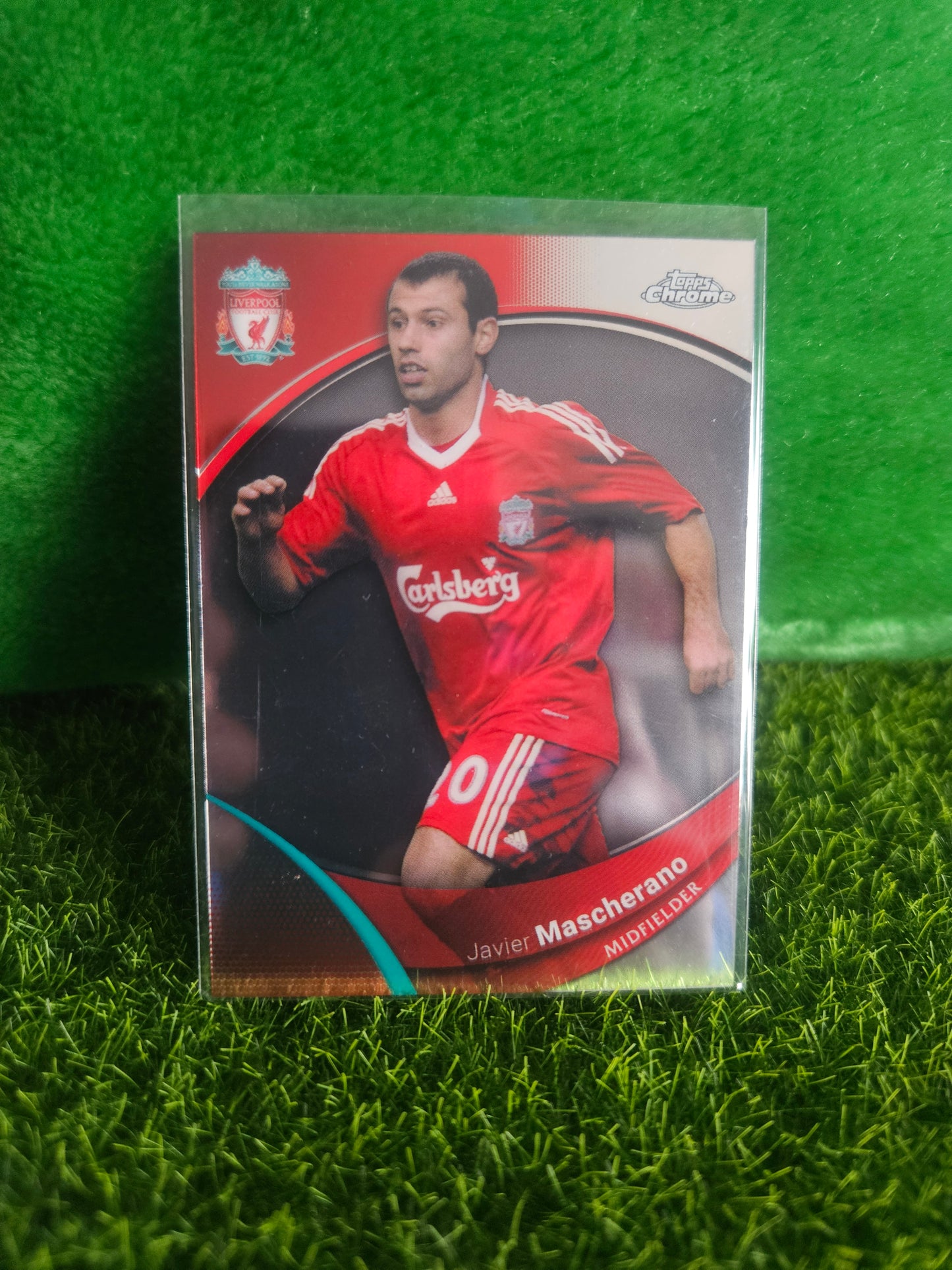 Javier Mascherano - Topps Chrome Liverpool 2024