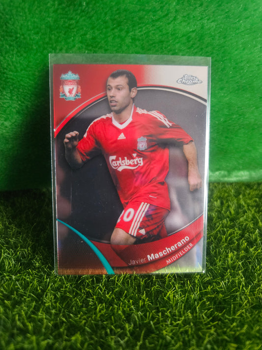 Javier Mascherano - Topps Chrome Liverpool 2024