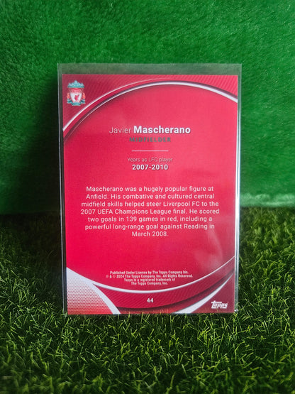 Javier Mascherano - Topps Chrome Liverpool 2024