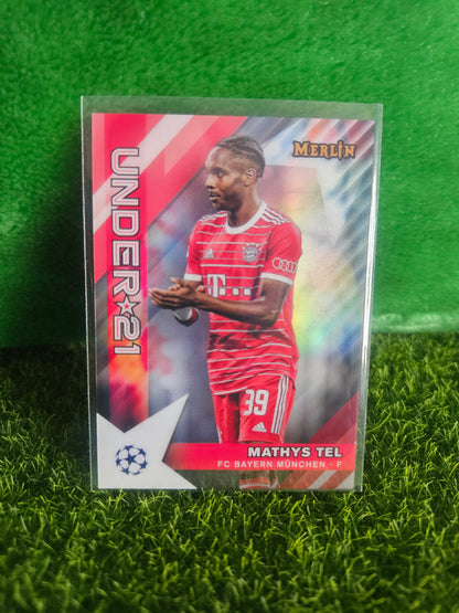 Mathys Tel - Under 21 - Topps Merlín 2023