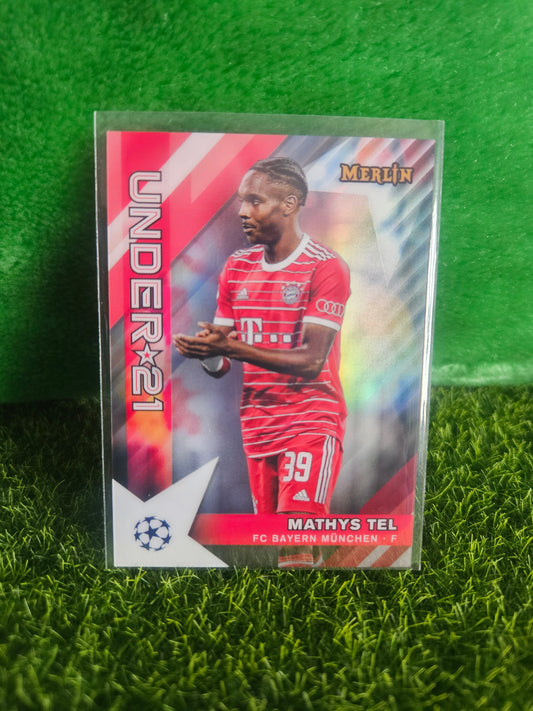 Mathys Tel - Under 21 - Topps Merlín 2023
