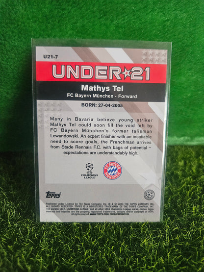 Mathys Tel - Under 21 - Topps Merlín 2023