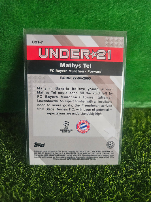 Mathys Tel - Under 21 - Topps Merlín 2023