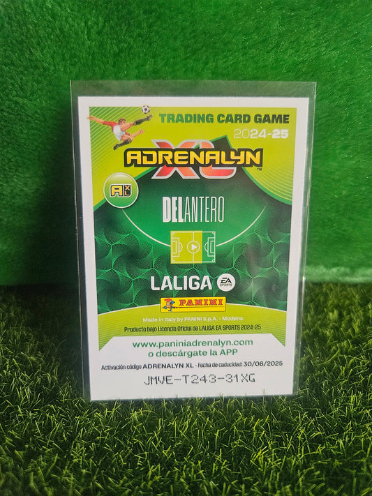 Borja Iglesias /200 - Autógrafo original - Adrenalyn XL 24/25
