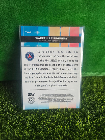 Warren Zaïre-Emery - Top of the World - Topps Finest 2024