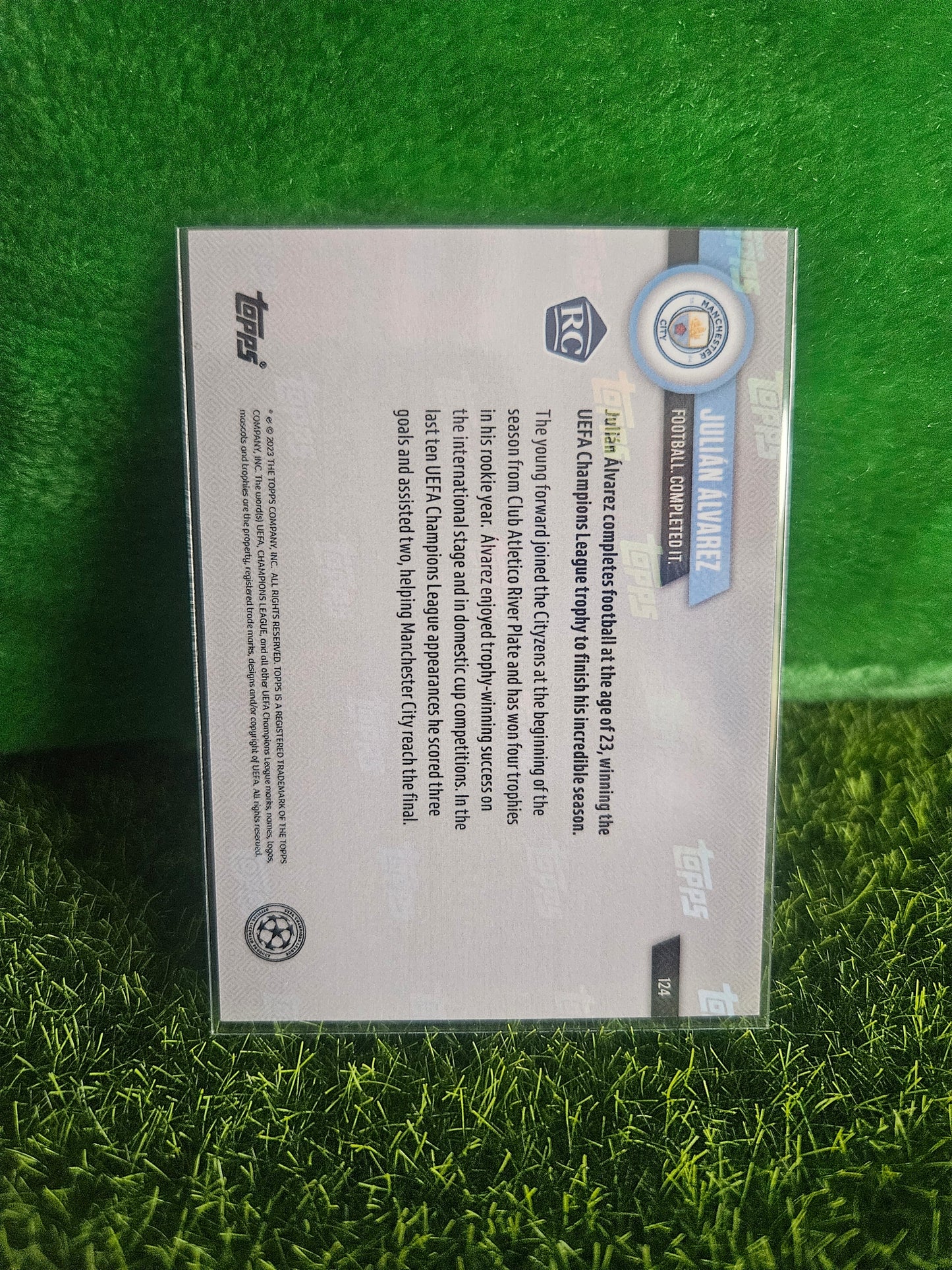 Julián Álvarez (RC) - Topps Now 2023