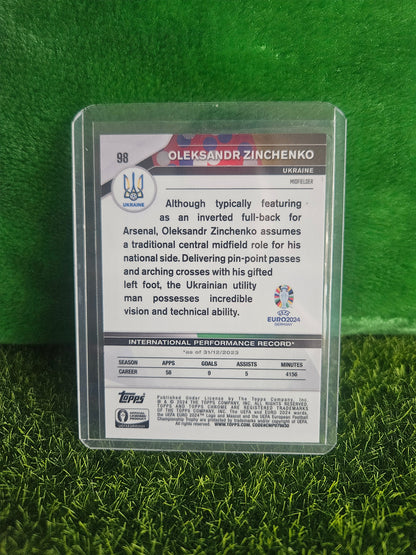 Ilya Zabarnyi /175 - Topps Chrome Euro 2024