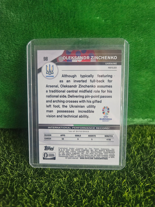 Ilya Zabarnyi /175 - Topps Chrome Euro 2024