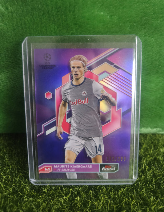 Maurits Kjaergaard /299 - Topps Finest 2023