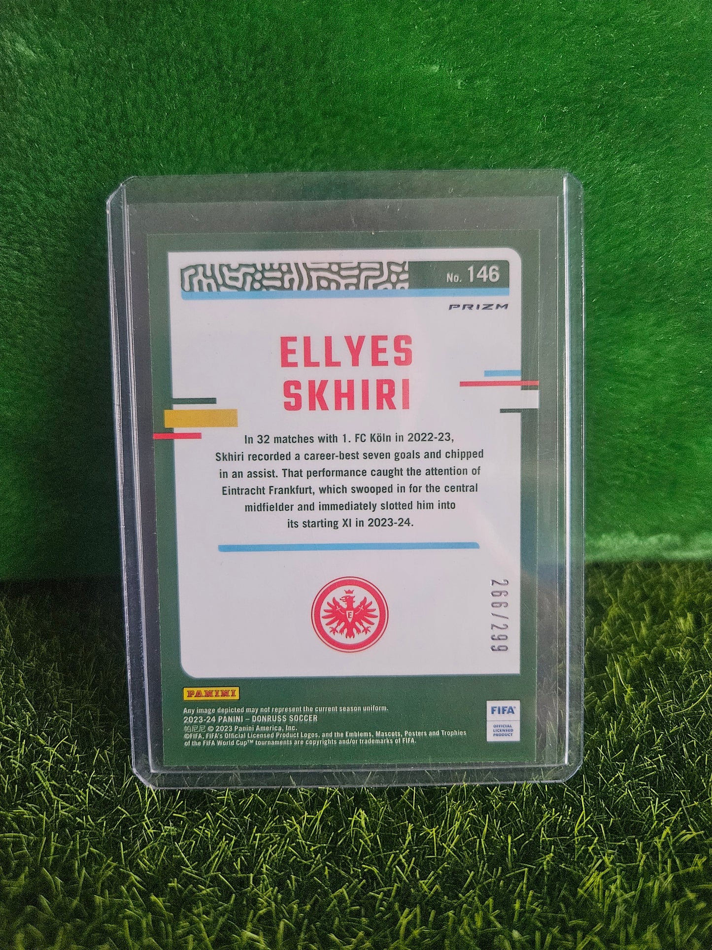 Ellyes Skhiri /299 - Optic - Donruss 23/24