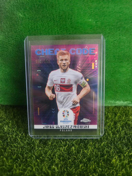 Jakub Blaszczykowski /150 - Cheatcode - Topps Chrome Euro 2024
