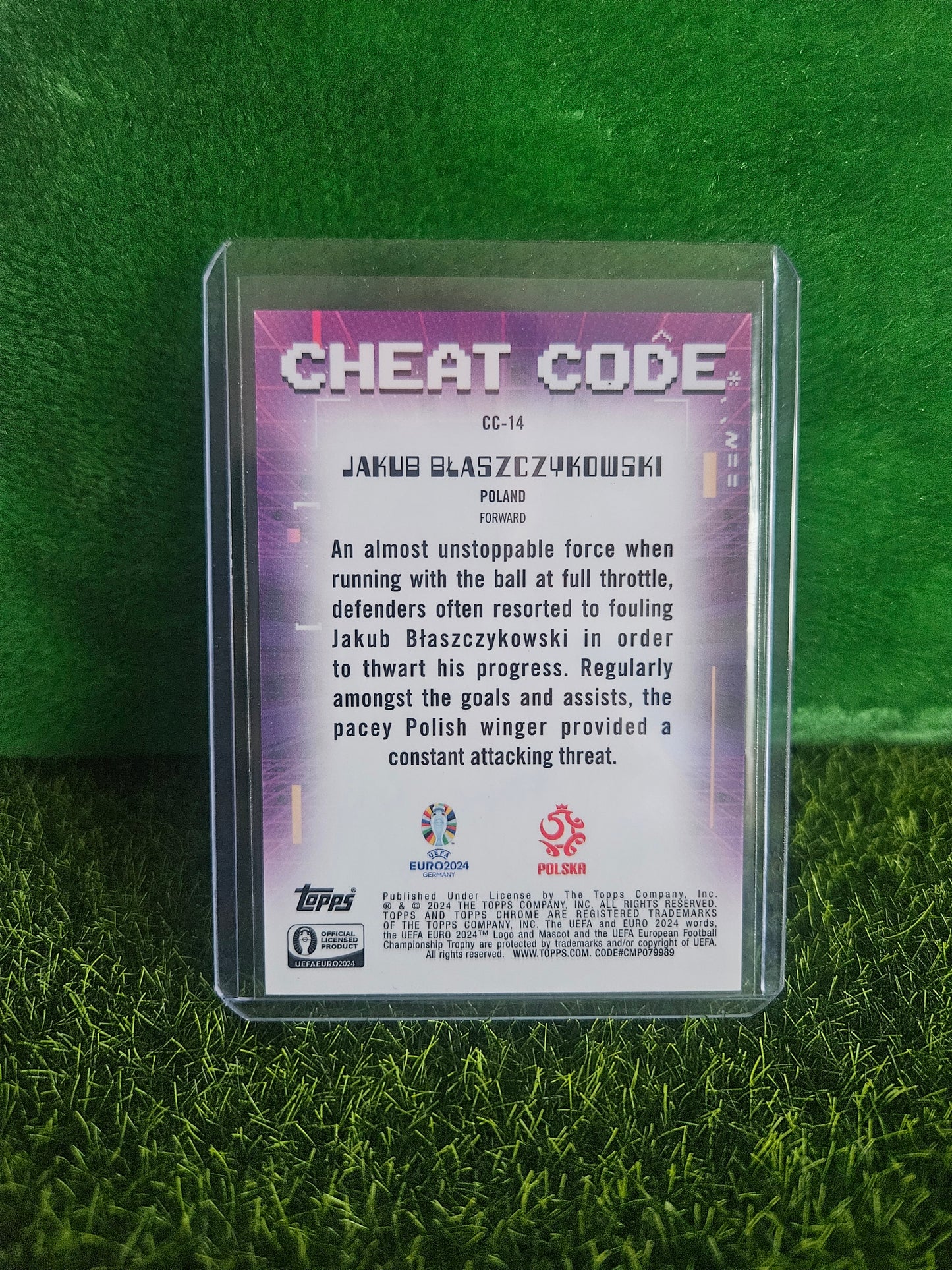 Jakub Blaszczykowski /150 - Cheatcode - Topps Chrome Euro 2024