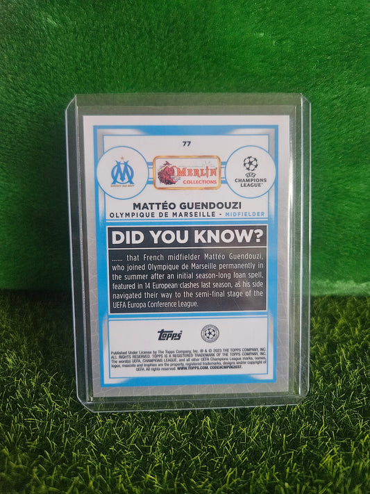 Mattéo Guendouzi /275 - Topps Merlin 2023