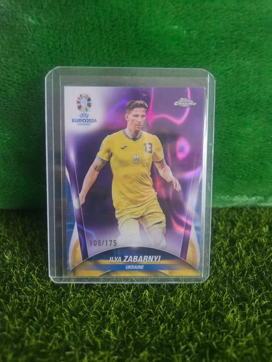 Ilya Zabarnyi /175 - Topps Chrome Euro 2024