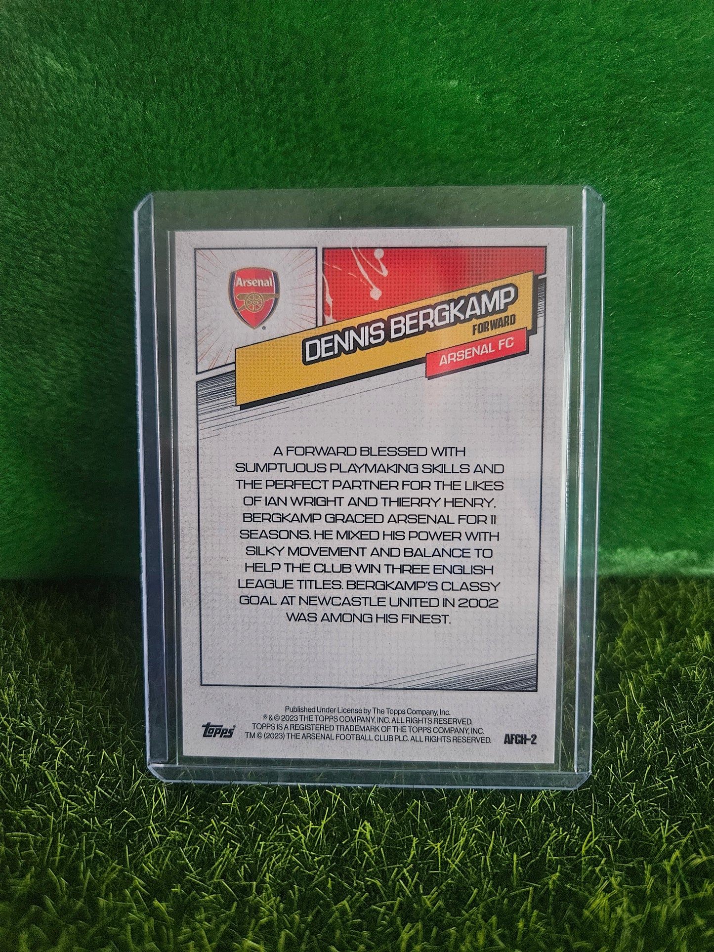 Dannis Bergkamp /50 - Fan Set Arsenal 2023
