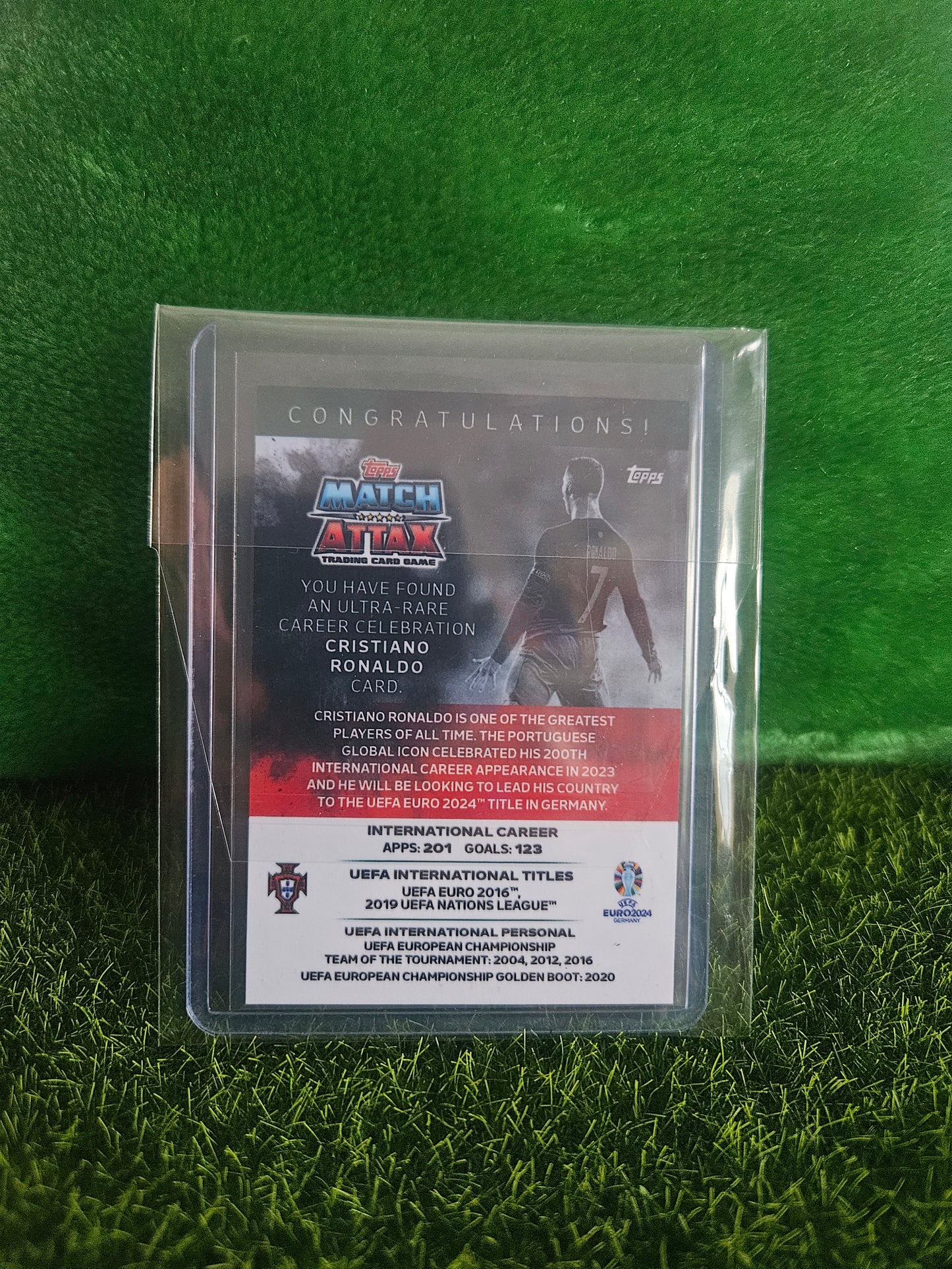 Cristiano Ronaldo - The Siuuu - Match Attax Euro 2024