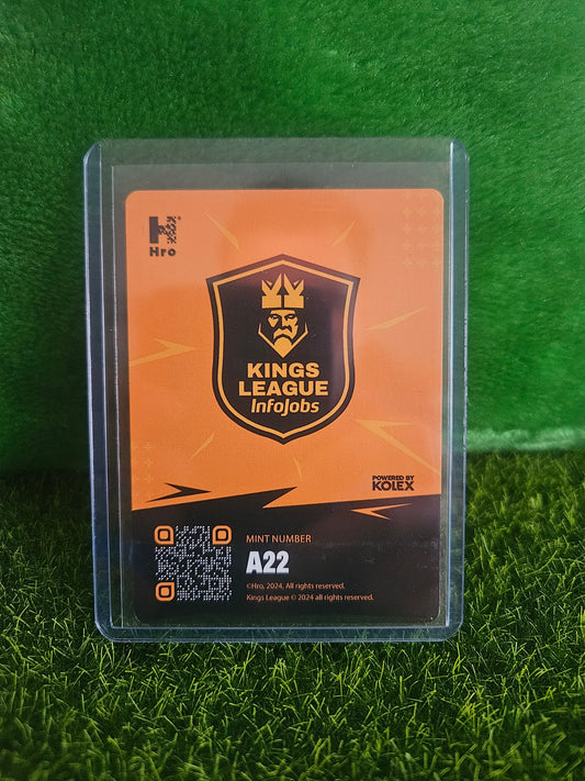 Ismael Aguilar /25 - Autógrafo original - Kings League 2024