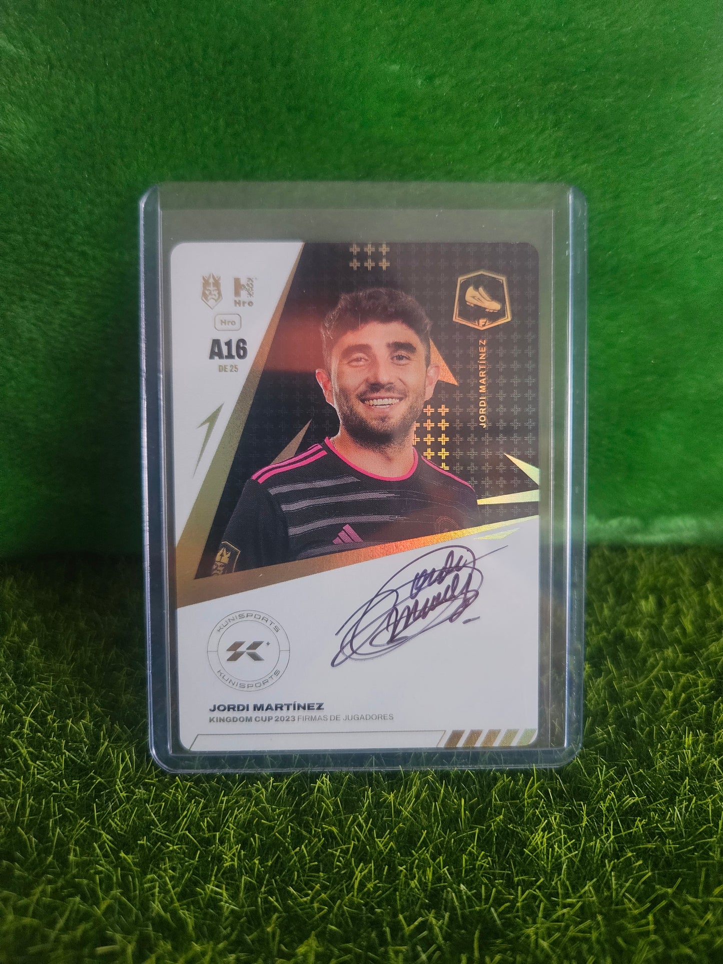 Jordi Martínez /25 - Autógrafo original - Kings League 2024