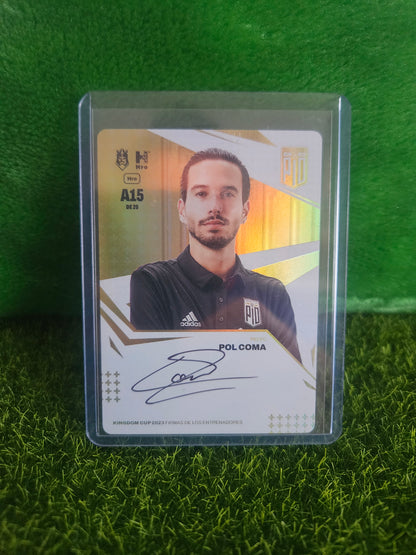 Pol Coma /20 - Autógrafo original - Kings League 2024