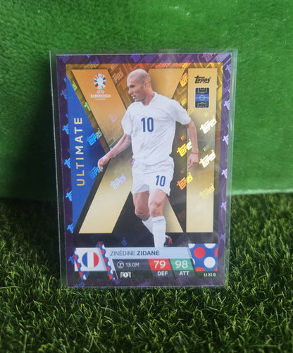 Zinedine Zidane - Ultimate - Match Attax Euro 2024