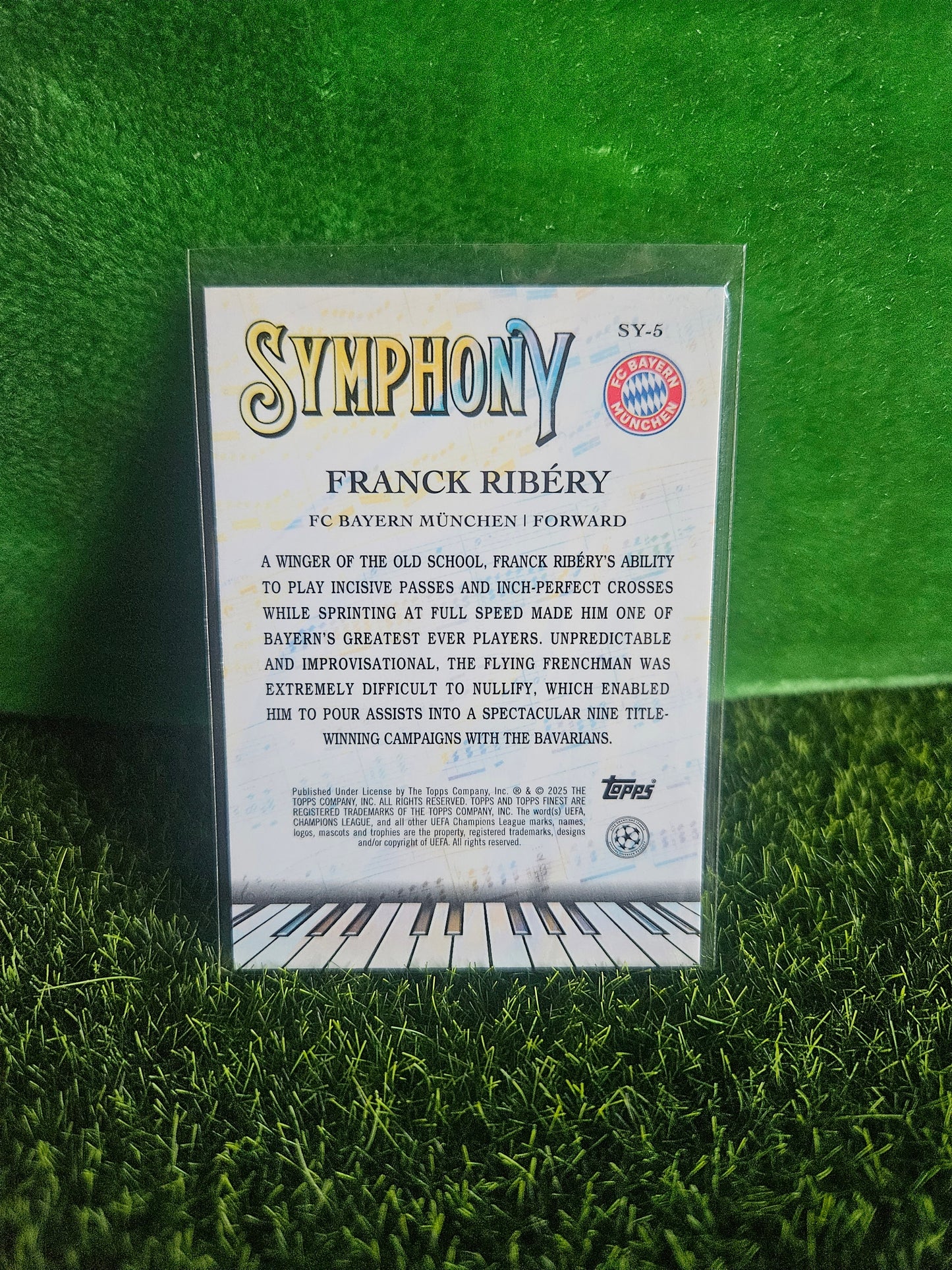 Franck Ribéry - Symphony - Topps Finest 2025