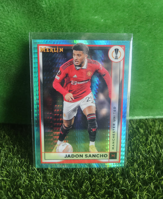 Jadon Sancho - Aqua - Topps Merlín 2023