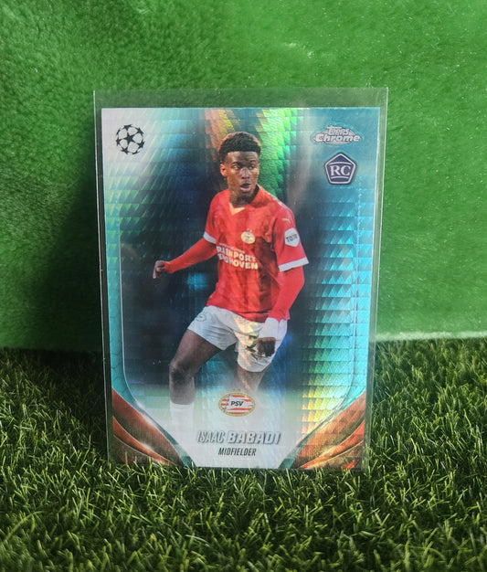 Isaac Babadi - Aqua - Topps Chrome 2024