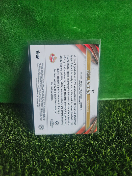 Isaac Babadi - Aqua - Topps Chrome 2024