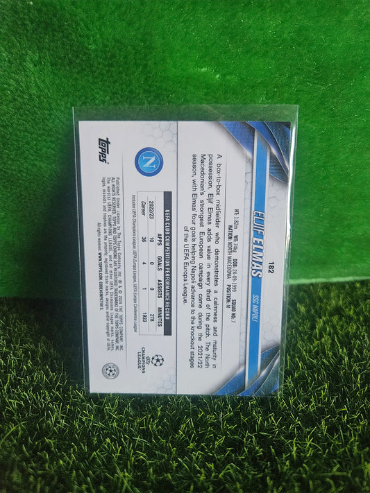 Eljif Elmas - Green Lava - Topps Chrome 2024