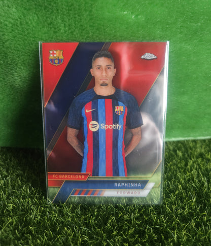 Raphinha - Topps Chrome Barcelona 2023