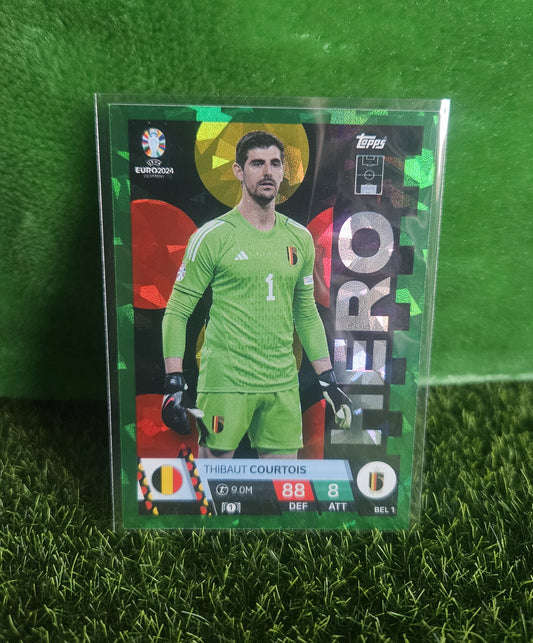 Thibaut Courtois - Hero - Match Attax Euro 2024
