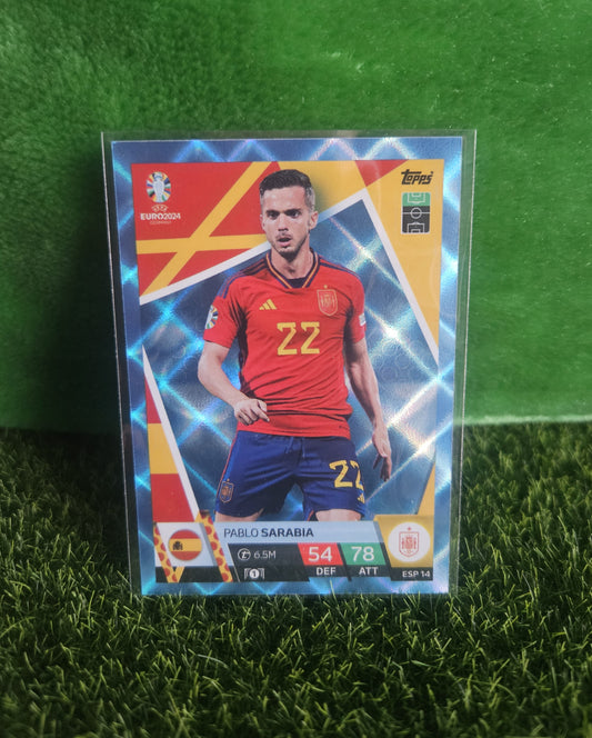 Pablo Sarabia - Paralela - Mattch Attax Euro 2024