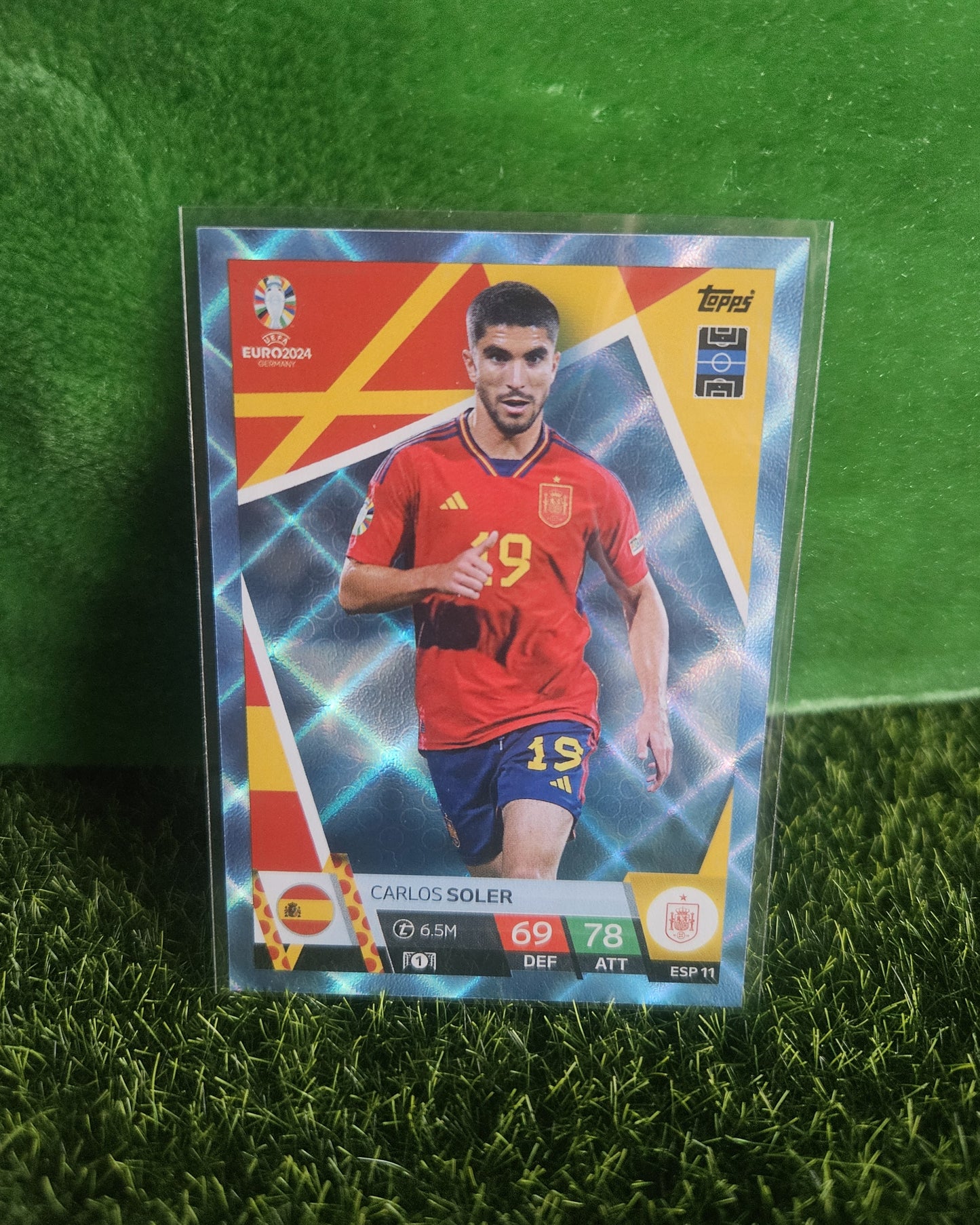 Carlos Soler - Paralela - Mattch Attax Euro 2024