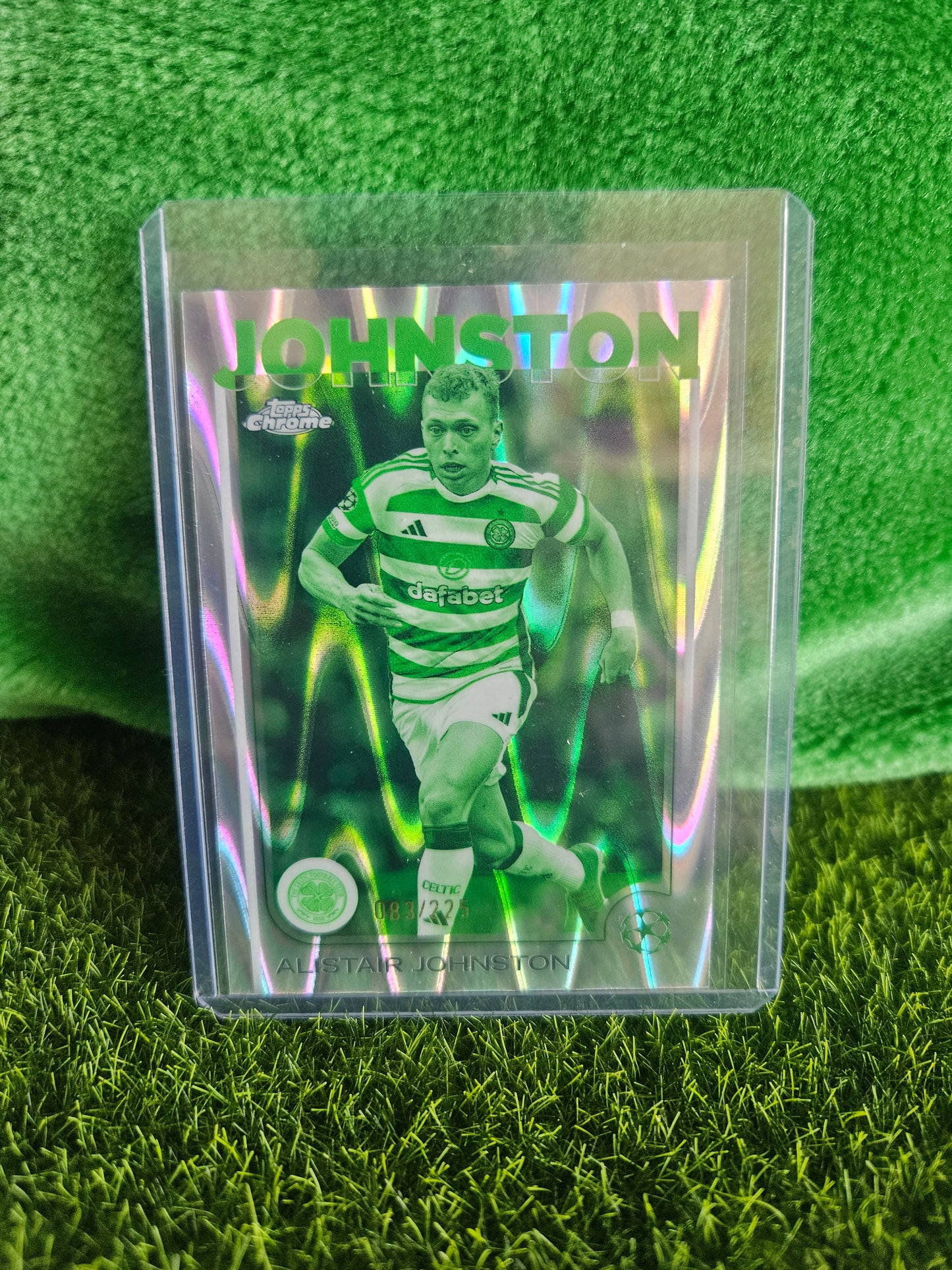 Alistair Johnston /225 - Green - Topps Chrome 2025
