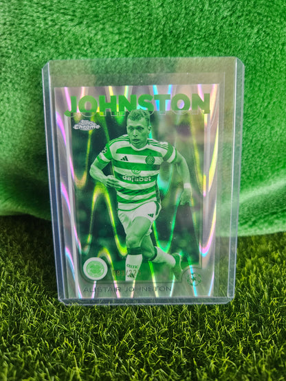 Alistair Johnston /225 - Green - Topps Chrome 2025
