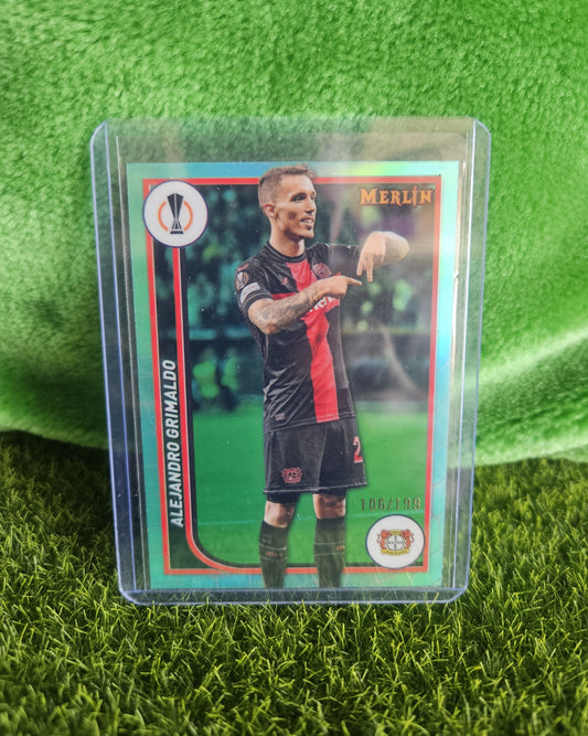 Alejandro Grimaldo /199 - Topps Merlín 2024