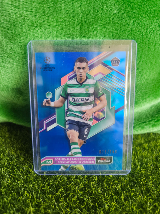 Sotiris Alexandropoulos (RC) /150 - Topps Finest 2023