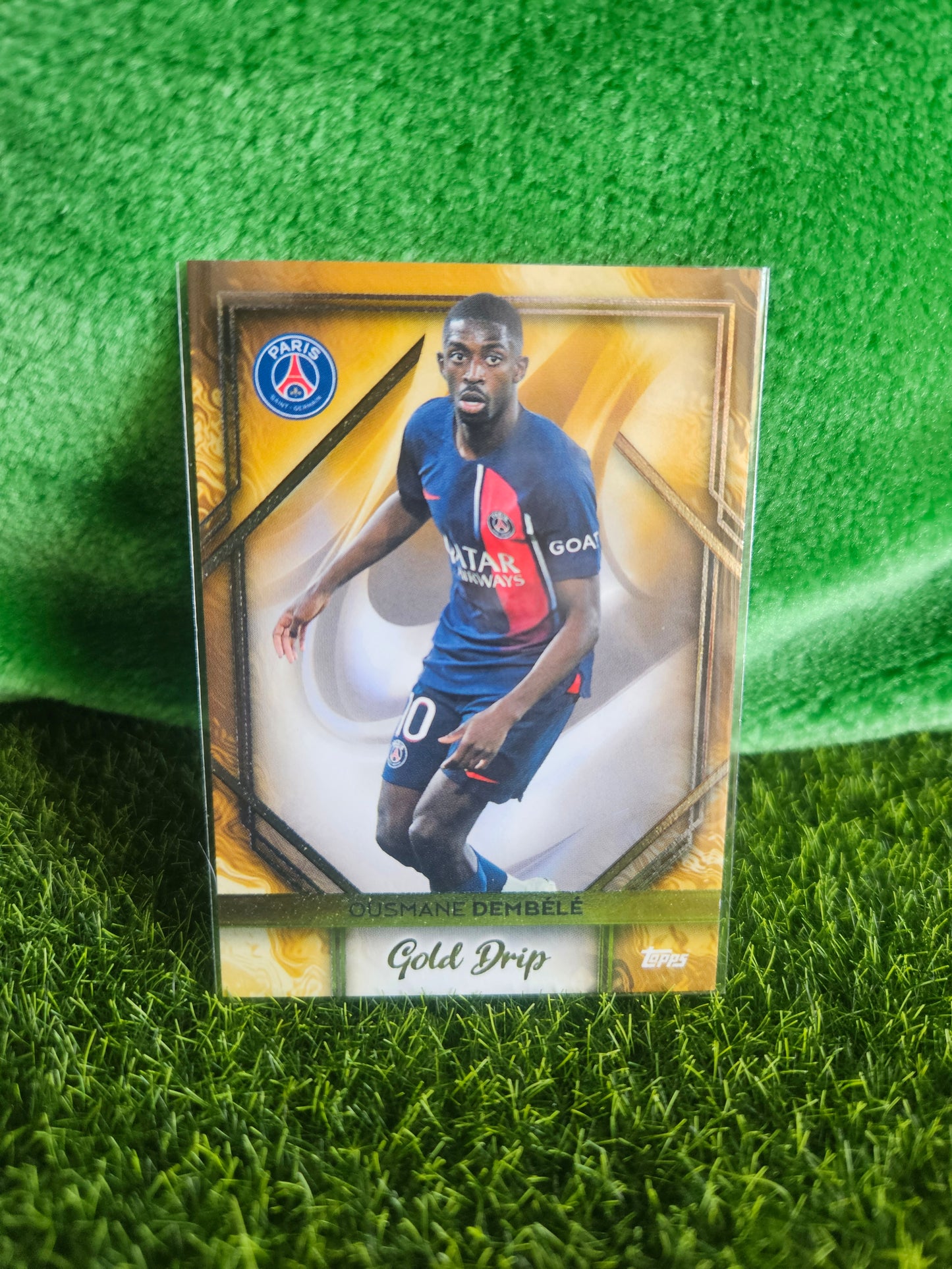Ousmane Dembélé - Gold Drip - Fan Set Paris Saint-Germain 2024