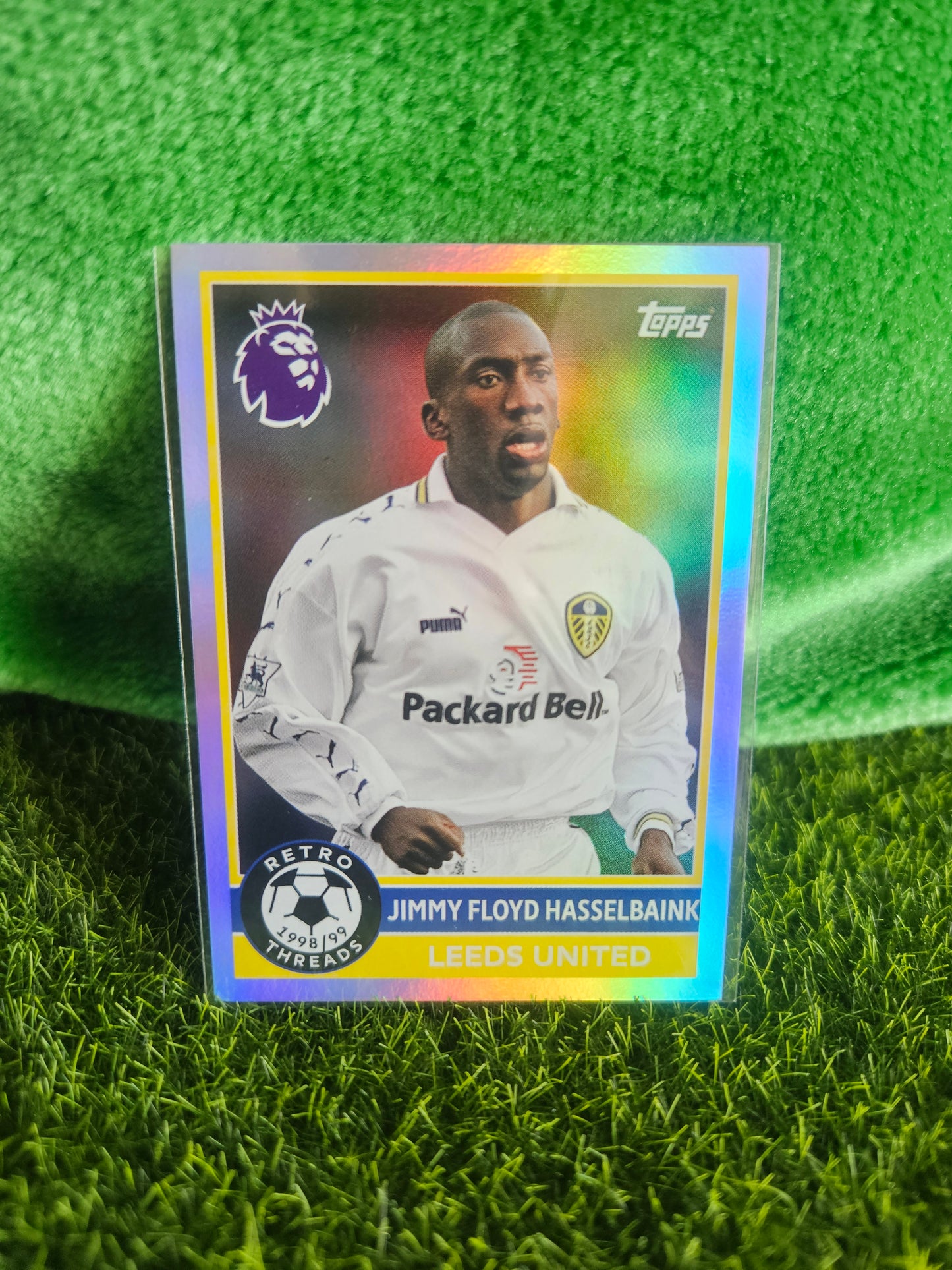 Jimmy Floyd Hasselbaink - Retro Threads - Topps Premier League 2026
