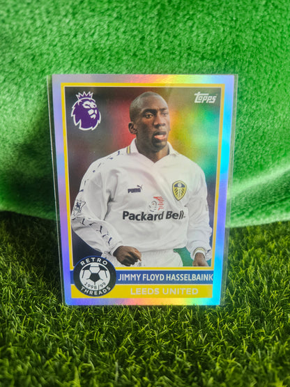 Jimmy Floyd Hasselbaink - Retro Threads - Topps Premier League 2026